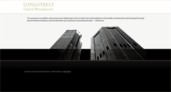Desktop Screenshot of longstreetcm.com